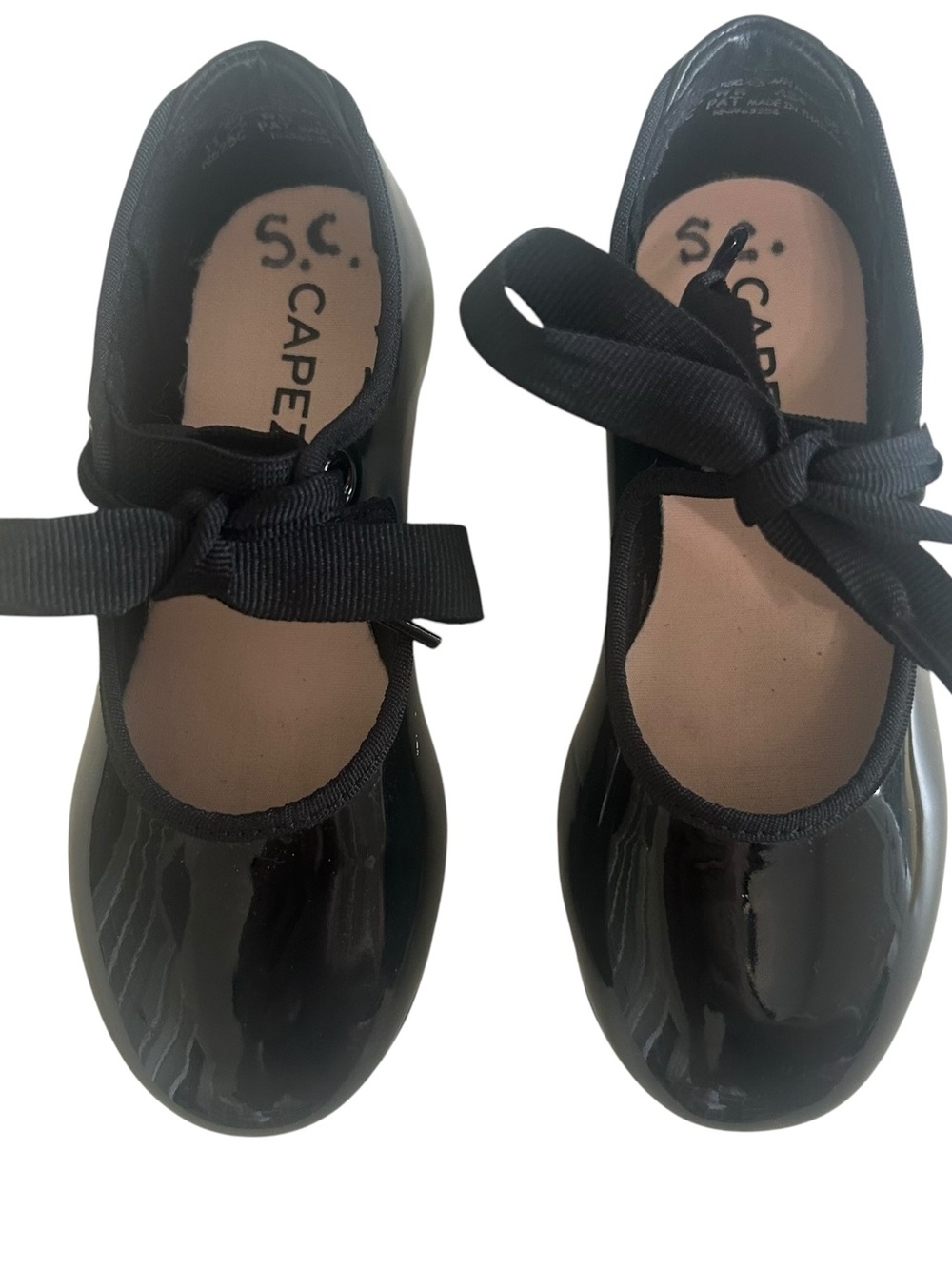 Capezio Junior Tyette Tap Shoes Little Girls Size 11.5 WW